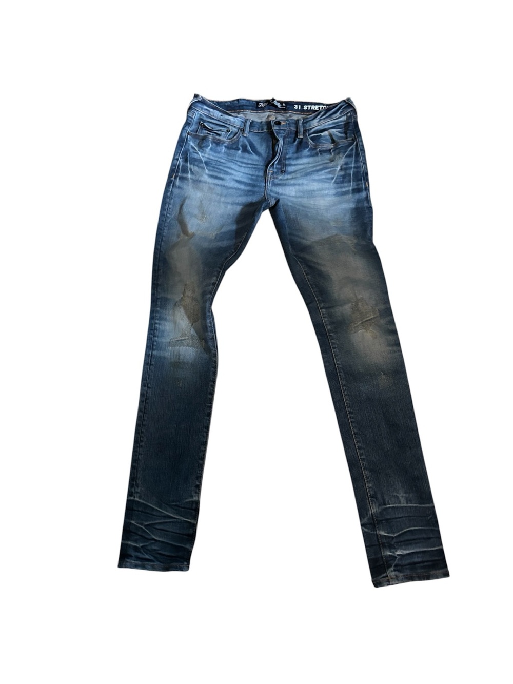 PRPS Men's Faded Indigo Skinny Jeans